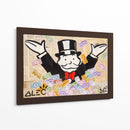 Make It Rain - Alec Monopoly | Cuadro decorativo de Canvas Lab