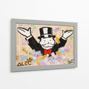 Make It Rain - Alec Monopoly | Cuadro decorativo de Canvas Lab