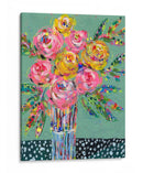Bouquet De Color Brillante I - Regina Moore | Cuadro decorativo de Canvas Lab
