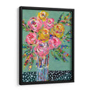 Bouquet De Color Brillante I - Regina Moore | Cuadro decorativo de Canvas Lab