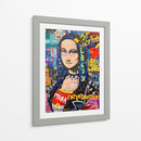 Mona Lisa Pop - Alec Monopoly | Cuadro decorativo de Canvas Lab