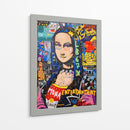 Mona Lisa Pop - Alec Monopoly | Cuadro decorativo de Canvas Lab