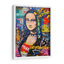 Mona Lisa Pop - Alec Monopoly | Cuadro decorativo de Canvas Lab