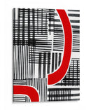 Rojo Interrumpido I - Regina Moore | Cuadro decorativo de Canvas Lab
