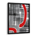 Rojo Interrumpido I - Regina Moore | Cuadro decorativo de Canvas Lab