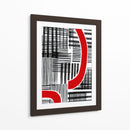 Rojo Interrumpido I - Regina Moore | Cuadro decorativo de Canvas Lab