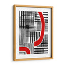 Rojo Interrumpido I - Regina Moore | Cuadro decorativo de Canvas Lab