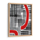 Rojo Interrumpido I - Regina Moore | Cuadro decorativo de Canvas Lab