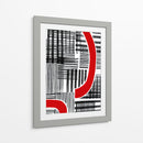 Rojo Interrumpido I - Regina Moore | Cuadro decorativo de Canvas Lab