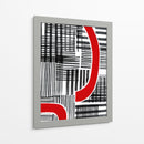 Rojo Interrumpido I - Regina Moore | Cuadro decorativo de Canvas Lab