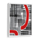 Rojo Interrumpido I - Regina Moore | Cuadro decorativo de Canvas Lab