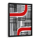 Rojo Interrumpido Ii - Regina Moore | Cuadro decorativo de Canvas Lab