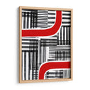 Rojo Interrumpido Ii - Regina Moore | Cuadro decorativo de Canvas Lab