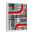 Rojo Interrumpido Ii - Regina Moore | Cuadro decorativo de Canvas Lab