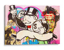 Money Bag Monopoly - Alec Monopoly | Cuadro decorativo de Canvas Lab