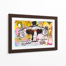 Money Weightlifter - Alec Monopoly | Cuadro decorativo de Canvas Lab