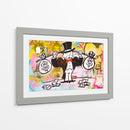 Money Weightlifter - Alec Monopoly | Cuadro decorativo de Canvas Lab