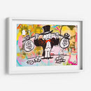 Money Weightlifter - Alec Monopoly | Cuadro decorativo de Canvas Lab