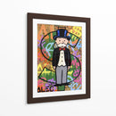 Monopoly dollar sign - Alec Monopoly | Cuadro decorativo de Canvas Lab