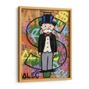 Monopoly dollar sign - Alec Monopoly | Cuadro decorativo de Canvas Lab