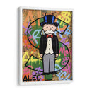 Monopoly dollar sign - Alec Monopoly | Cuadro decorativo de Canvas Lab