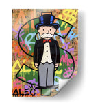 Monopoly dollar sign - Alec Monopoly | Cuadro decorativo de Canvas Lab