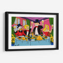 Monopoly Gang Dinner - Alec Monopoly | Cuadro decorativo de Canvas Lab