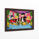 Monopoly Gang Dinner - Alec Monopoly | Cuadro decorativo de Canvas Lab
