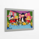 Monopoly Gang Dinner - Alec Monopoly | Cuadro decorativo de Canvas Lab