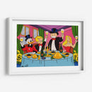 Monopoly Gang Dinner - Alec Monopoly | Cuadro decorativo de Canvas Lab