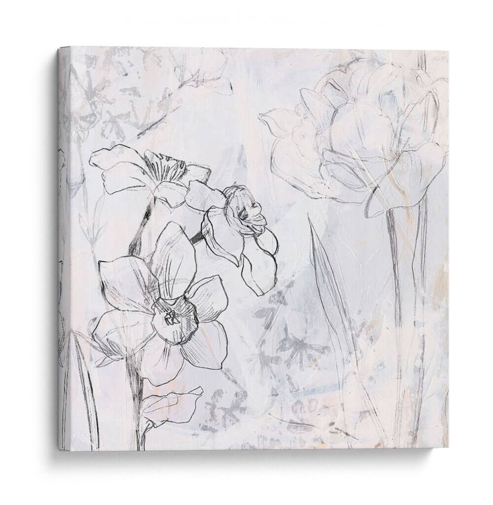Contorno Garden Fresco I - June Erica Vess | Cuadro decorativo de Canvas Lab