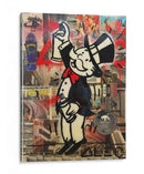 Monopoly Man - Alec Monopoly | Cuadro decorativo de Canvas Lab