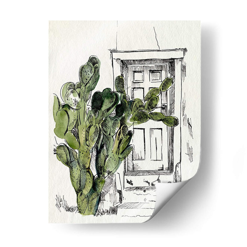 Puerta De Cactus I - Jennifer Paxton Parker | Cuadro decorativo de Canvas Lab