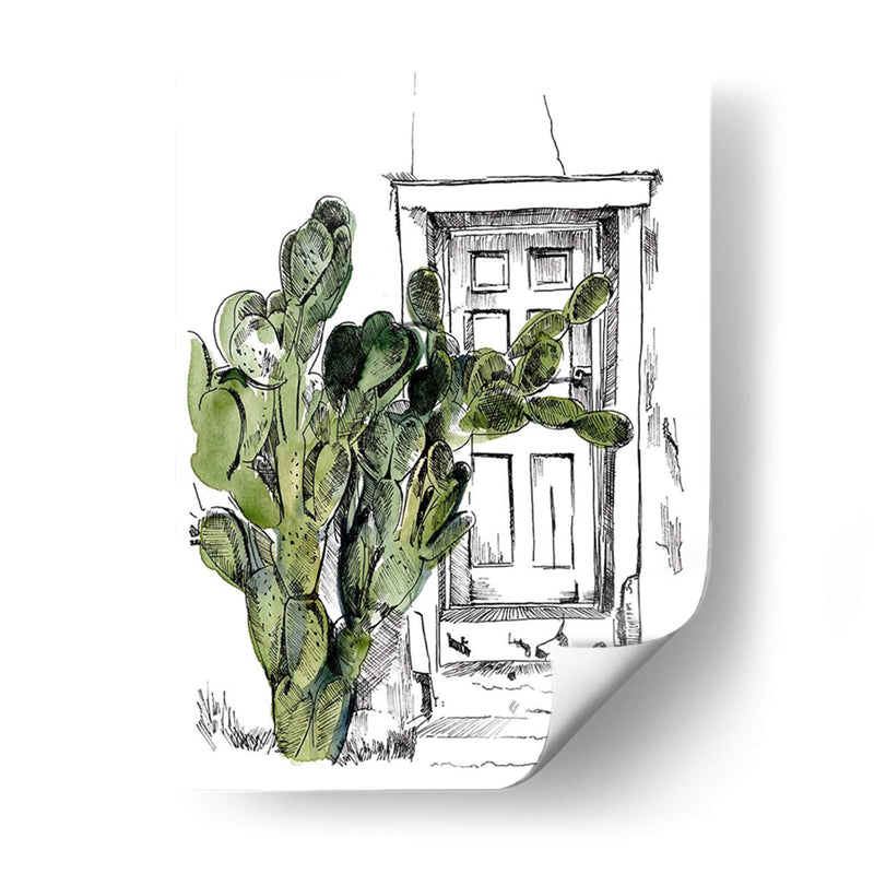 Puerta De Cactus Iii - Jennifer Paxton Parker | Cuadro decorativo de Canvas Lab