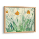 Narcisos Naranja Y Blanco I - Samuel Dixon | Cuadro decorativo de Canvas Lab