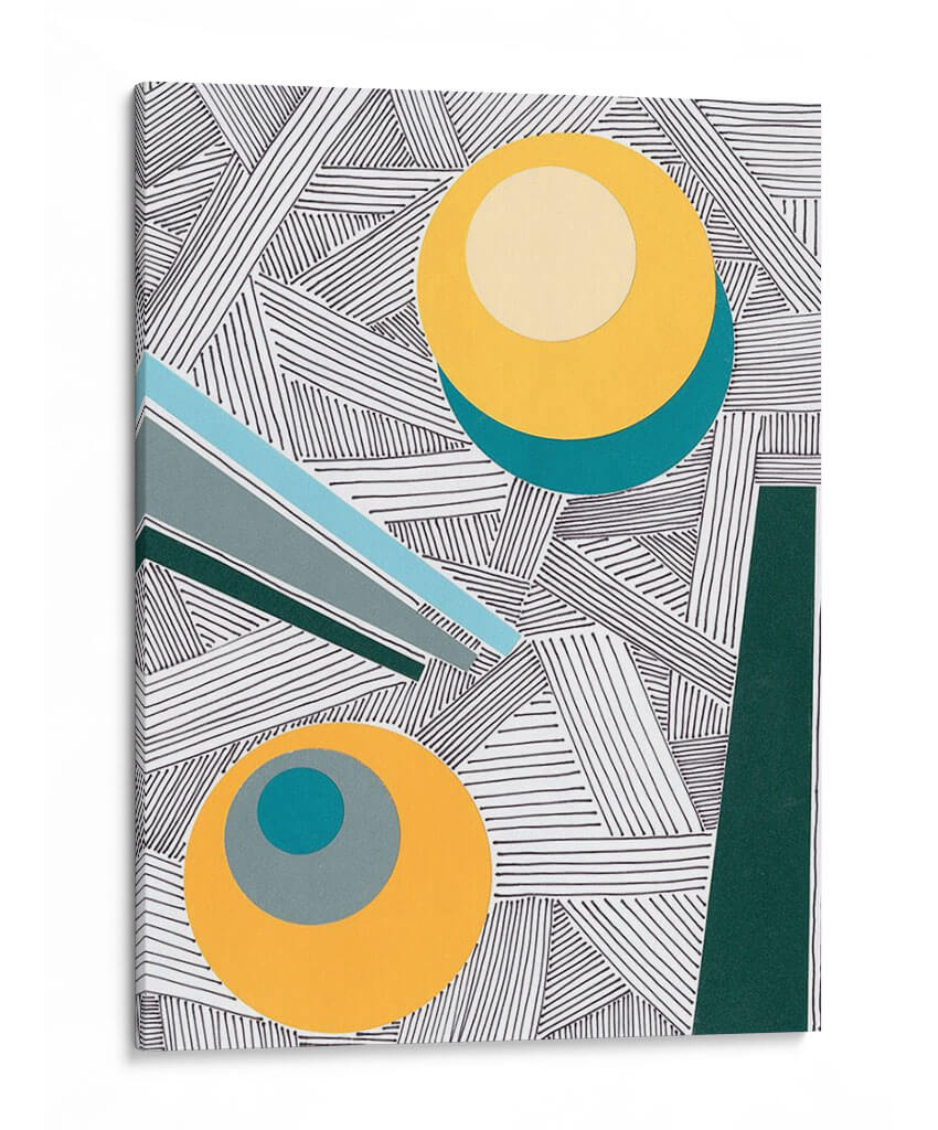 Líneas Y Formas Ii - Regina Moore | Cuadro decorativo de Canvas Lab