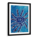 Conchas Cerúas V - Regina Moore | Cuadro decorativo de Canvas Lab