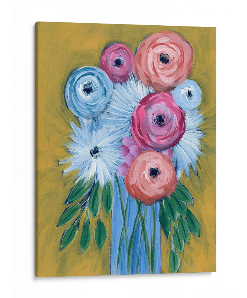 Ficticio Floral I - Regina Moore | Cuadro decorativo de Canvas Lab
