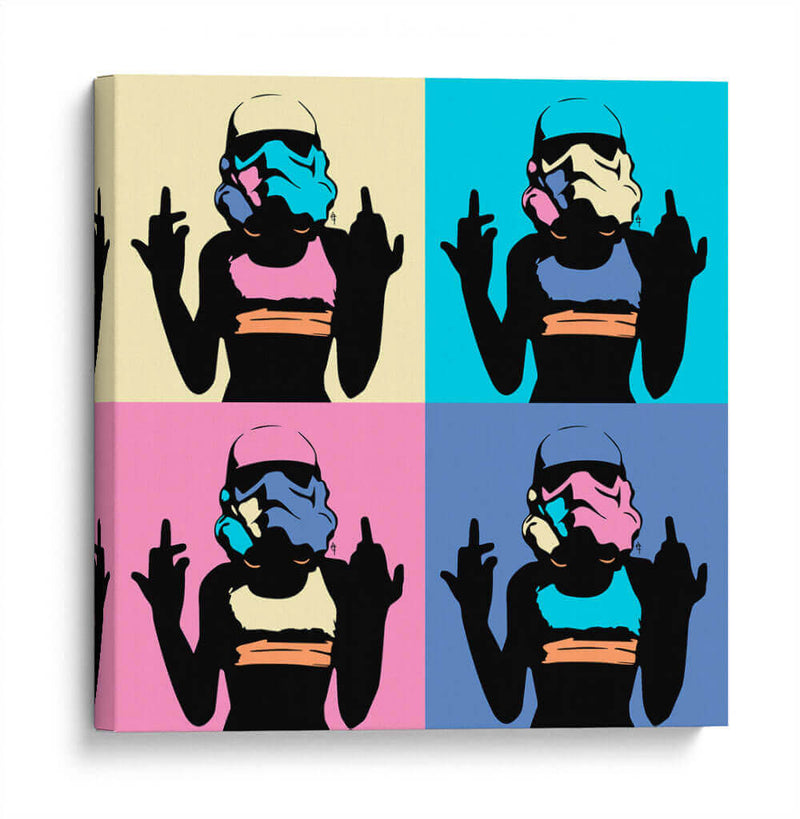 StormChick 4 - David Aste | Cuadro decorativo de Canvas Lab