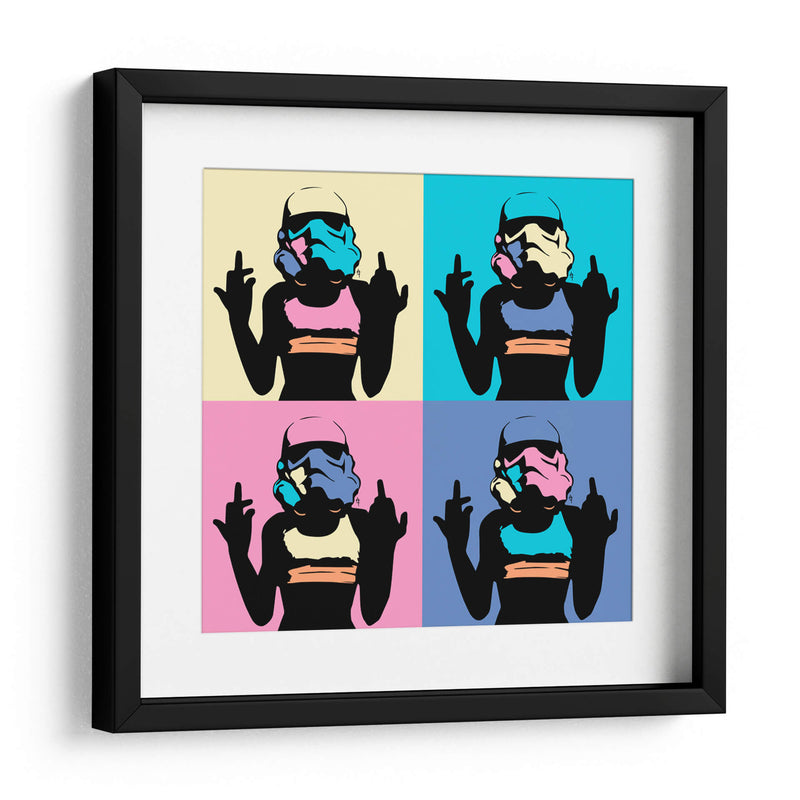 StormChick 4 - David Aste | Cuadro decorativo de Canvas Lab