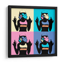 StormChick 4 - David Aste | Cuadro decorativo de Canvas Lab