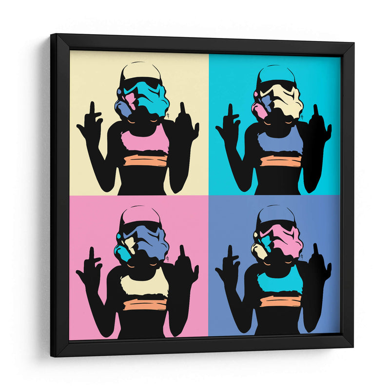 StormChick 4 - David Aste | Cuadro decorativo de Canvas Lab