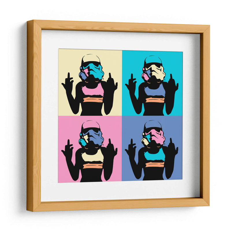 StormChick 4 - David Aste | Cuadro decorativo de Canvas Lab