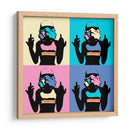 StormChick 4 - David Aste | Cuadro decorativo de Canvas Lab