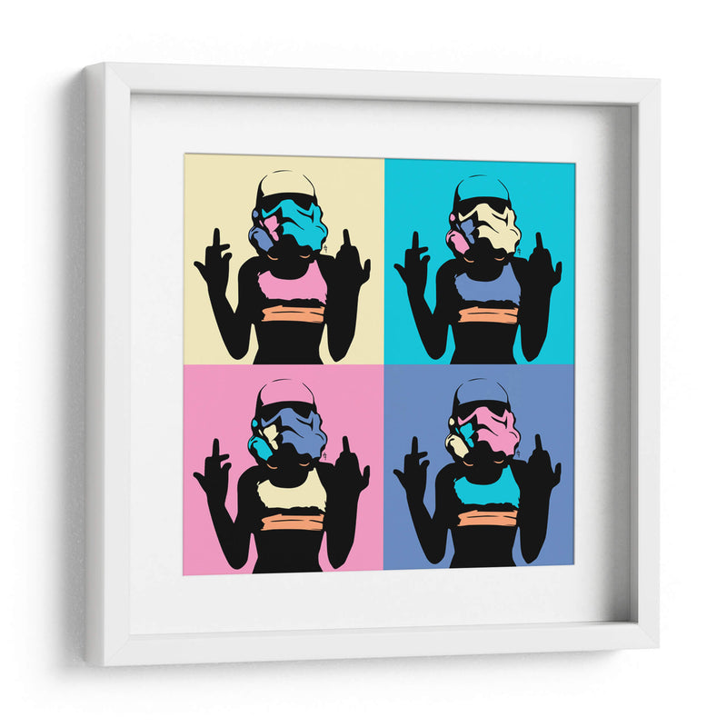 StormChick 4 - David Aste | Cuadro decorativo de Canvas Lab