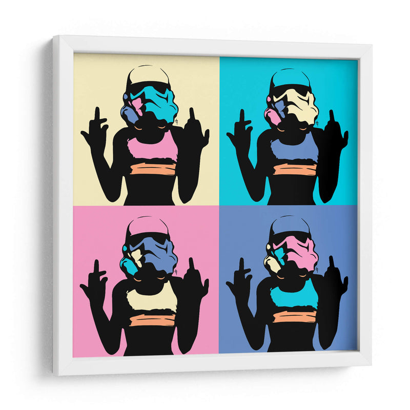 StormChick 4 - David Aste | Cuadro decorativo de Canvas Lab