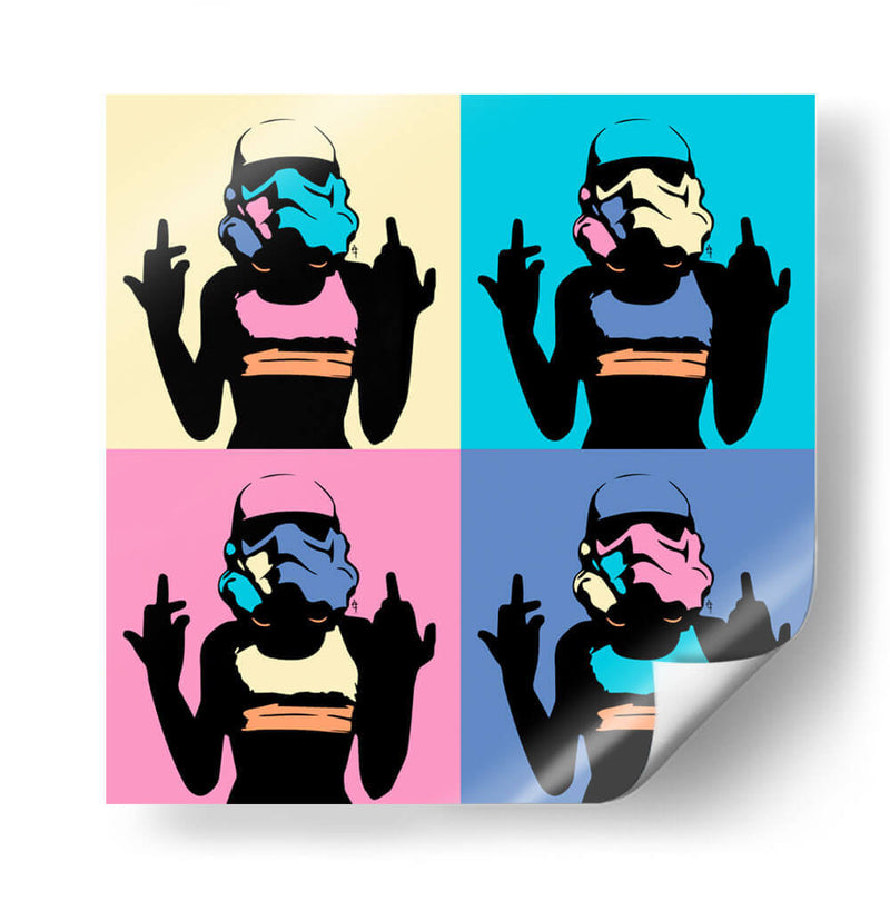 StormChick 4 - David Aste | Cuadro decorativo de Canvas Lab