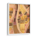 Bandas De Patrón Ii - Regina Moore | Cuadro decorativo de Canvas Lab