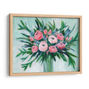 Rosetón Rosa Bouquet Ii - Regina Moore | Cuadro decorativo de Canvas Lab