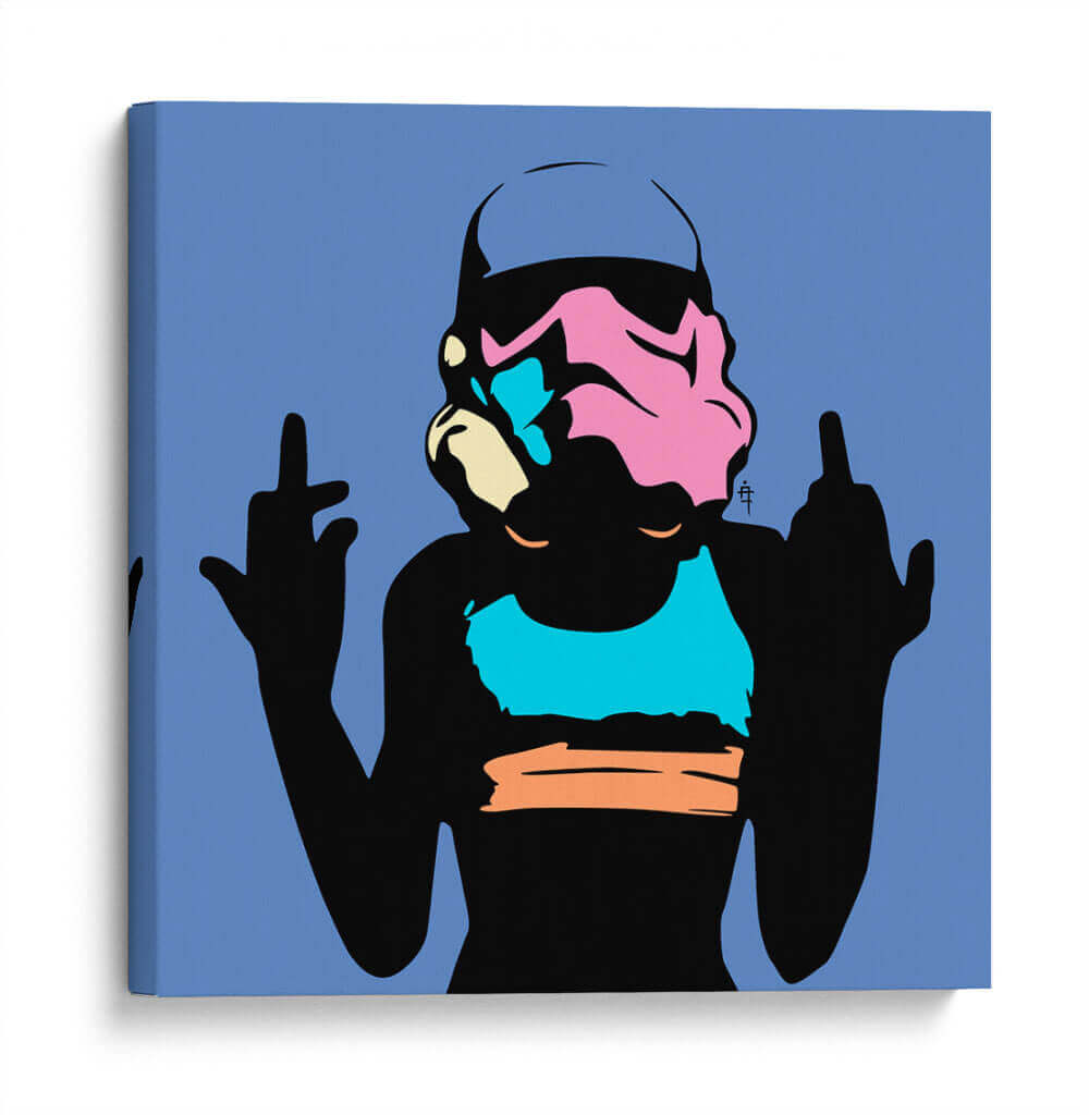 StormChick D - David Aste | Cuadro decorativo de Canvas Lab